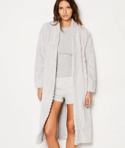 Etam Peignoir polaire GRIS Sale