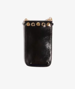 Etam Pochette en cuir NOIR Best