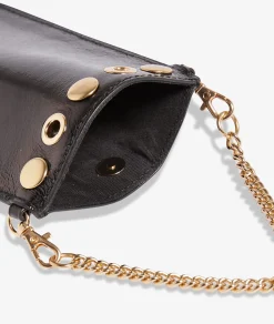 Etam Pochette en cuir NOIR Best