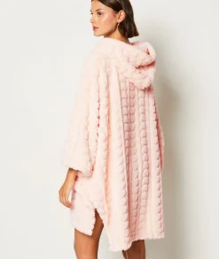 Etam Poncho polaire ROSEPOUDRE Online