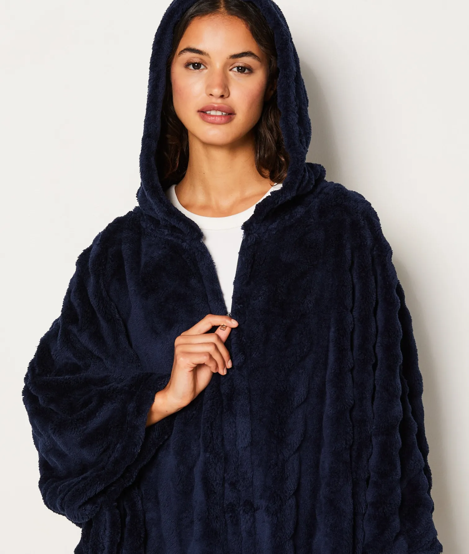 Etam Poncho polaire MARINE Outlet