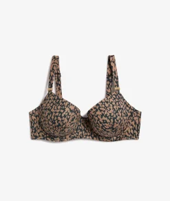 Etam Printed Balconette Bikini Top MULTICOLOURED Online