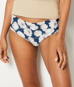 Etam Printed Microfiber Hipster EcruPrintedFabric New