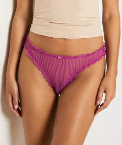 Etam Printed Tanga with Lace Details ORCHIDEE Online