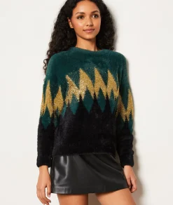 Etam Pull à motifs VERTSAPIN Cheap