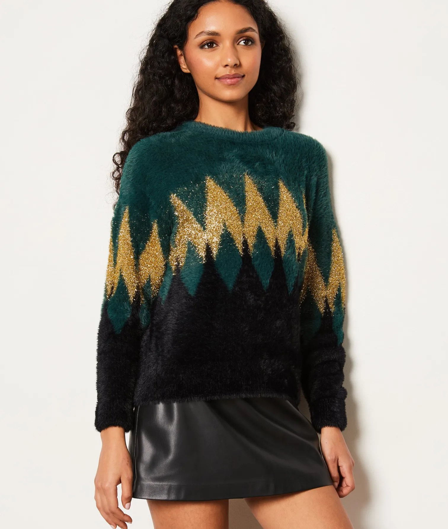 Etam Pull à motifs VERTSAPIN Cheap