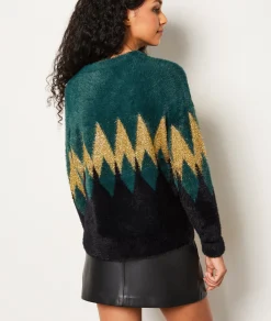 Etam Pull à motifs VERTSAPIN Cheap