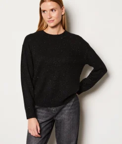 Etam Pull cachemire  à paillettes NOIR Best Sale
