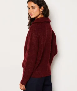 Etam Pull col camionneur ROUGE Hot