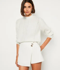 Etam Pull col rond ECRU Cheap