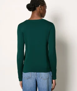 Etam Pull col rond VERTSAPIN Best Sale