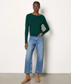Etam Pull col rond VERTSAPIN Best Sale