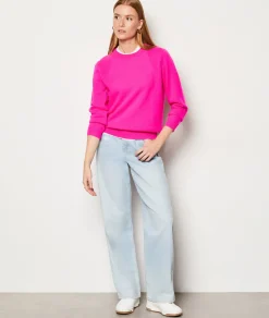 Etam Pull col rond cachemire ROSEBONBON New