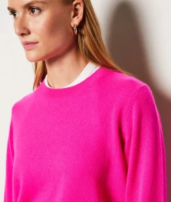 Etam Pull col rond cachemire ROSEBONBON New
