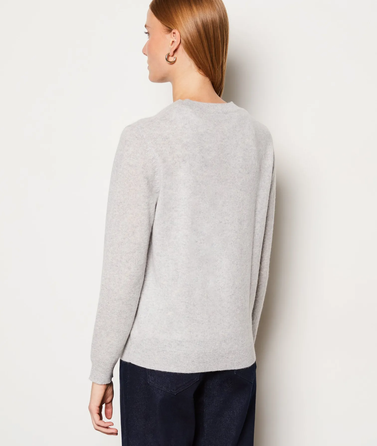 Etam Pull col rond cachemire détail cœur ARGENT Cheap