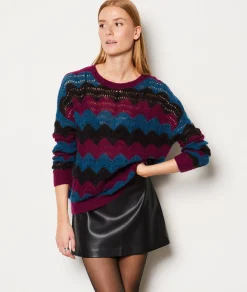 Etam Pull col rond MULTICOLORE Store