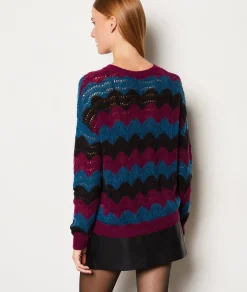 Etam Pull col rond MULTICOLORE Store