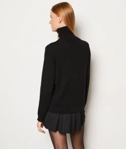 Etam Pull col roulé 100% cachemire NOIR Best Sale