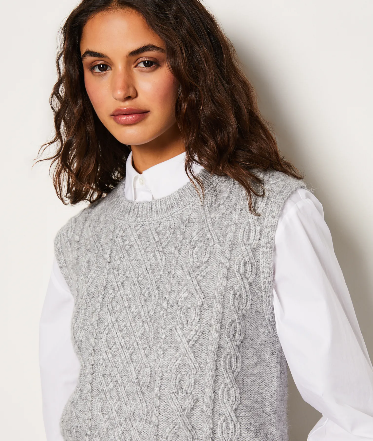 Etam Pull sans manches en maille GRISCLAIR Online