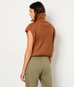 Etam Pull Zip sans manches HENNE Cheap