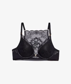 Etam Push-up Bra N.2 - The Plunge BLACK Online