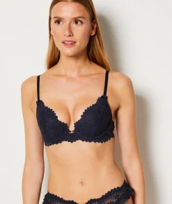 Etam Push-up Bra N.2 - The Plunge MARINE Hot