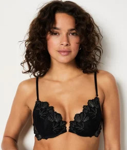 Etam Push-up Bra N.2 - The Plunge BLACK Outlet