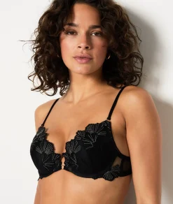 Etam Push-up Bra N.2 - The Plunge BLACK Outlet