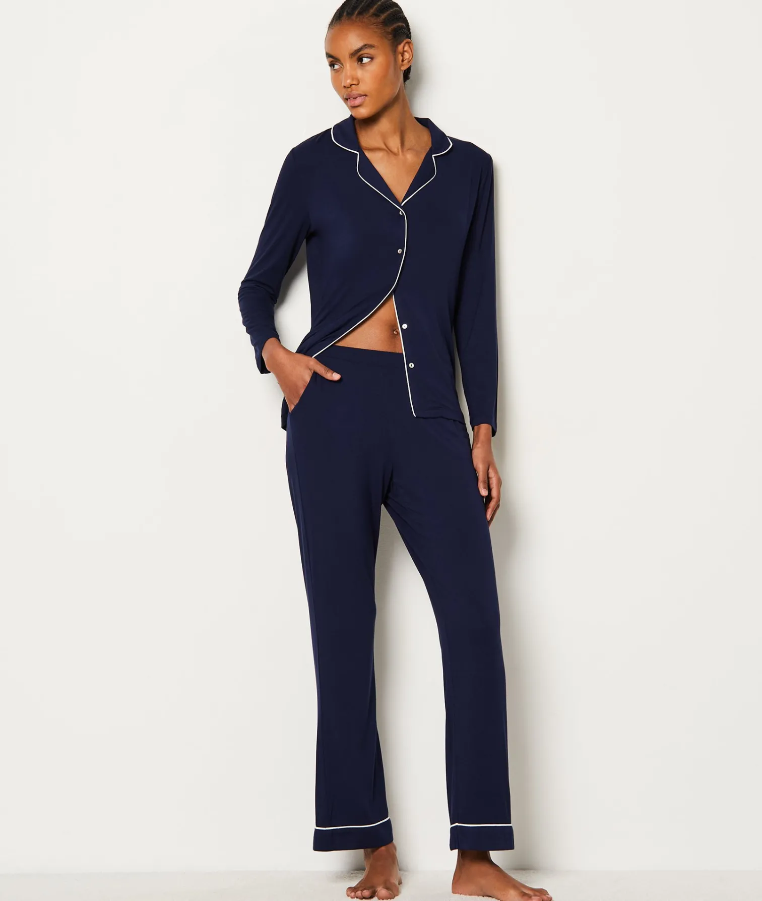 Etam Pyjama Bottoms MARINE Discount