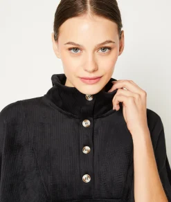 Etam Pyjama Poncho BLACK Cheap