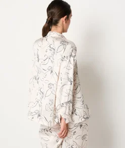 Etam Pyjama shirt with leopard print. DUNE Hot