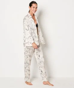 Etam Pyjama shirt with leopard print. DUNE Hot