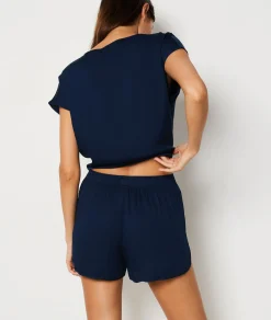 Etam Pyjama Shorts MARINE Outlet