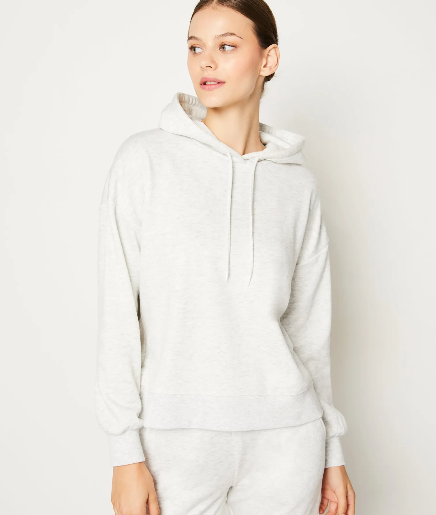 Etam Pyjama Sweatshirt with Hood GREY Outlet