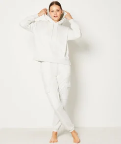 Etam Pyjama Sweatshirt with Hood GREY Outlet