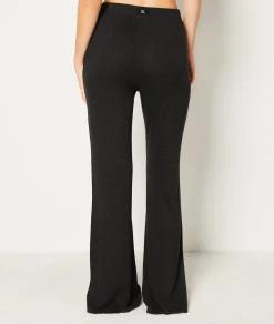 Etam Pyjama trousers with a flared cut ANTHRACITE Hot