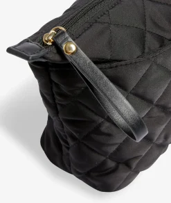 Etam Quilted Pouch BLACK Shop