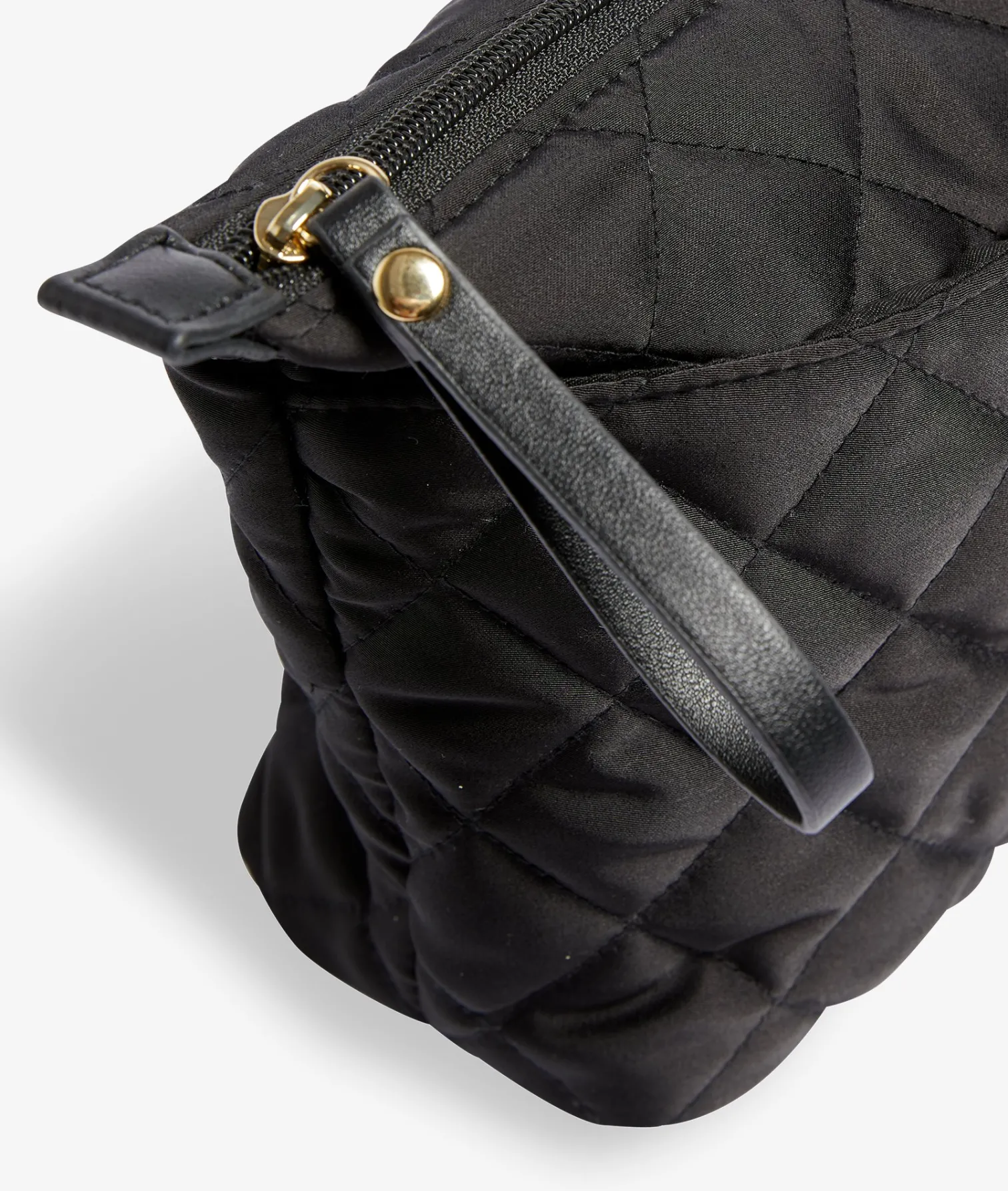 Etam Quilted Pouch BLACK Shop