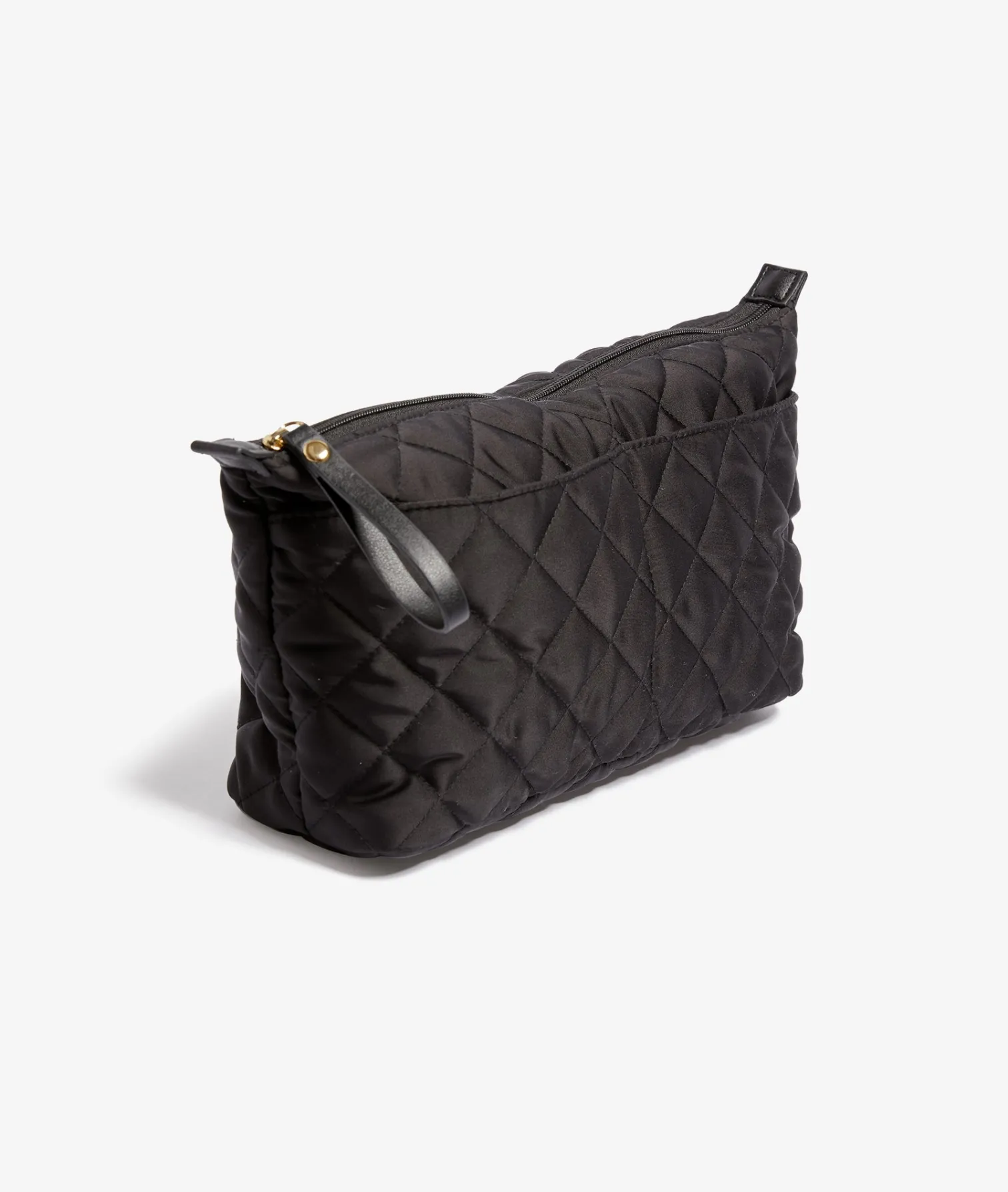 Etam Quilted Pouch BLACK Shop