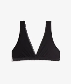 Etam Reversible Ultra Comfort Bralette BLACK Best Sale