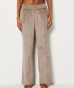 Etam Ribbed Pyjama Bottoms TAUPE Store