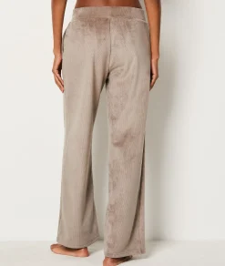 Etam Ribbed Pyjama Bottoms TAUPE Store