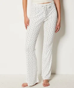 Etam Ribbed Pyjama Trousers ECRU Store