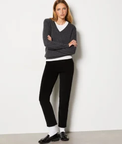 Etam Ribbed Trousers NOIR Best Sale