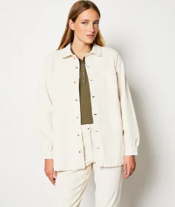 Etam Ribbed Trousers BLANC Flash Sale