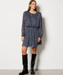 Etam Robe courte à motifs IMPFDVIOLET. Store