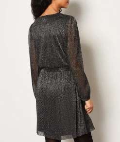 Etam Robe courte à paillettes ARGENT Flash Sale