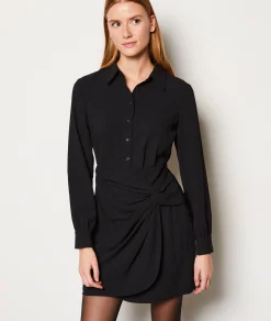 Etam Robe courte détail nœud NOIR Shop