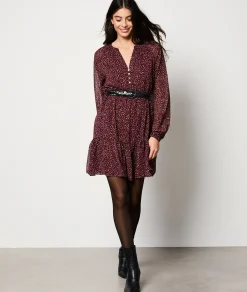 Etam Robe courte fluide à motifs IMPFDBRIQUE Store