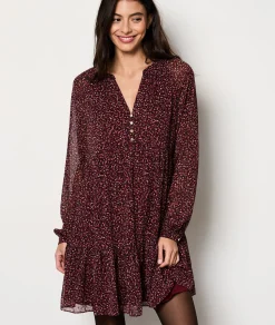 Etam Robe courte fluide à motifs IMPFDBRIQUE Store